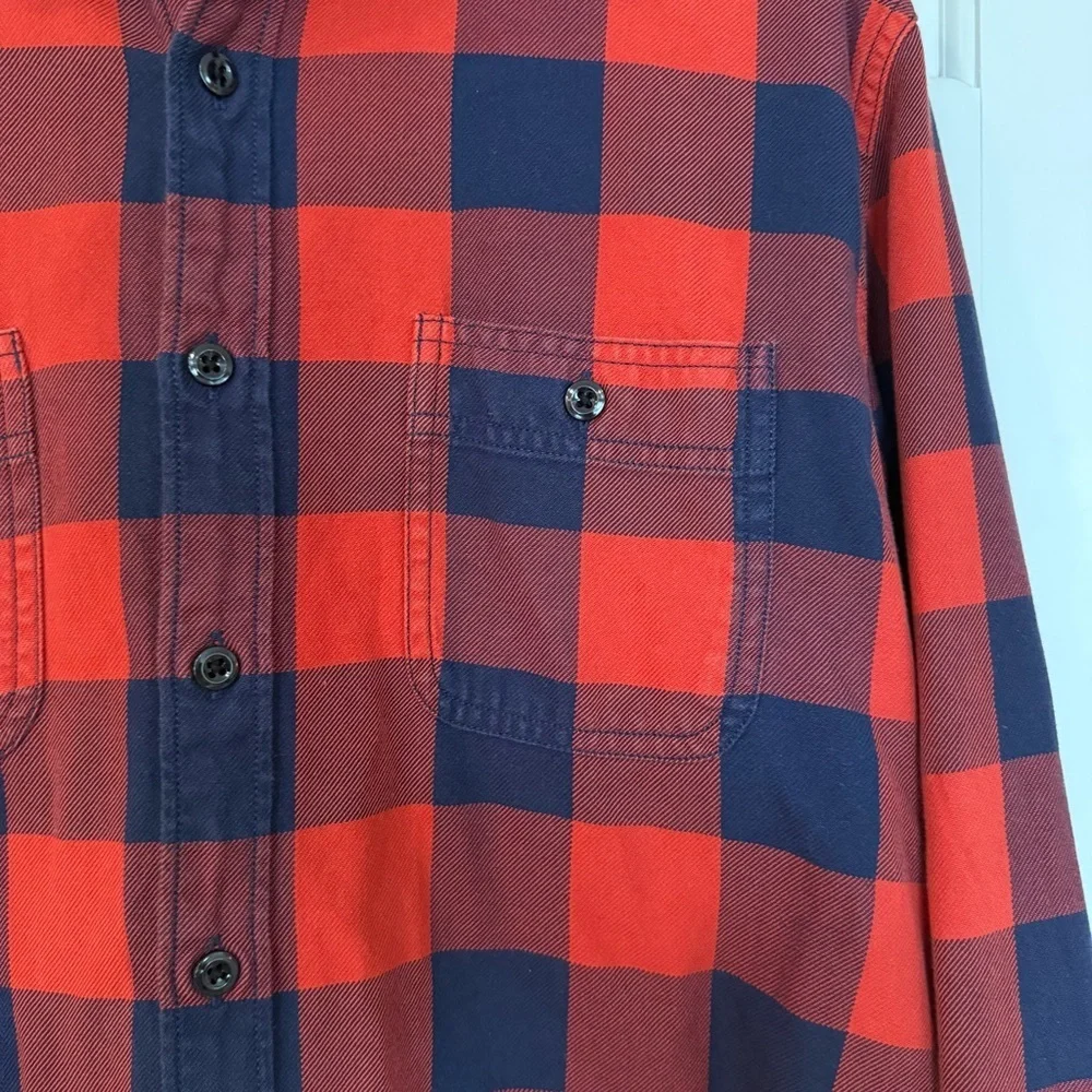 J Crew New York Sportsmen's Buffalo Check Flannel Shirt Large | Vintage Label